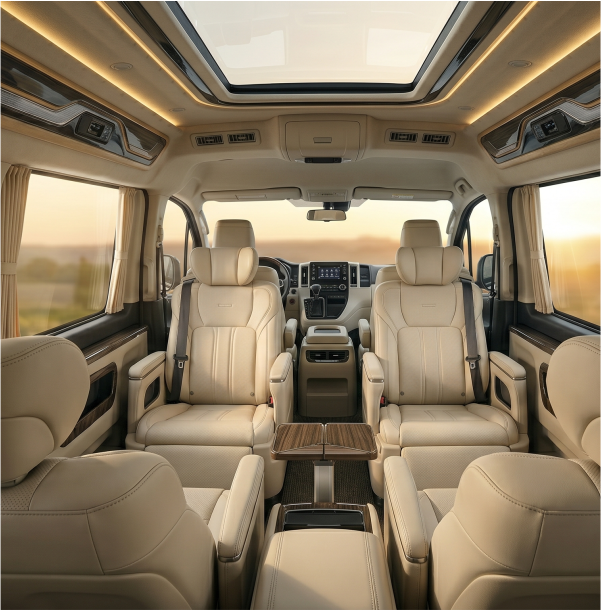 Interior Hiace Premium Geulis Indonesia